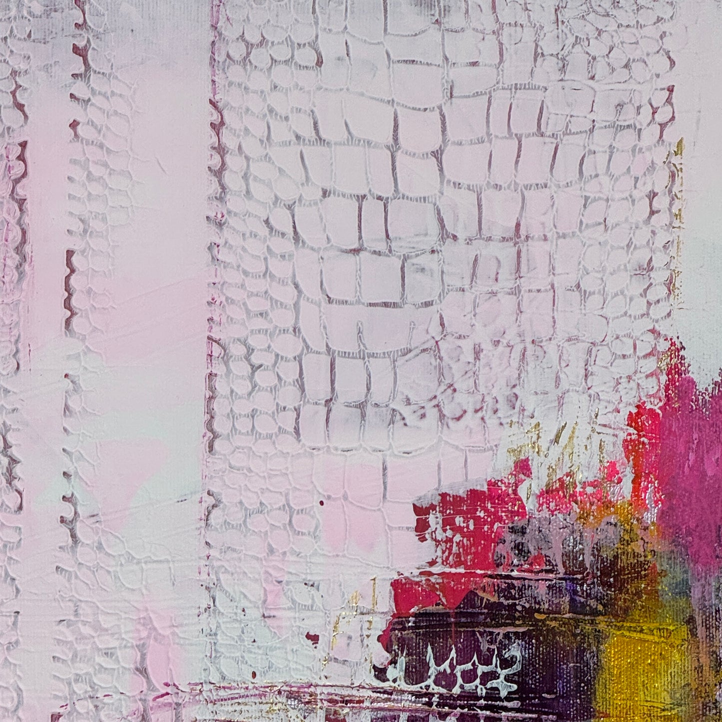 Narben der Zeit, Blüten des Lichts - Gemälde Nr. 560