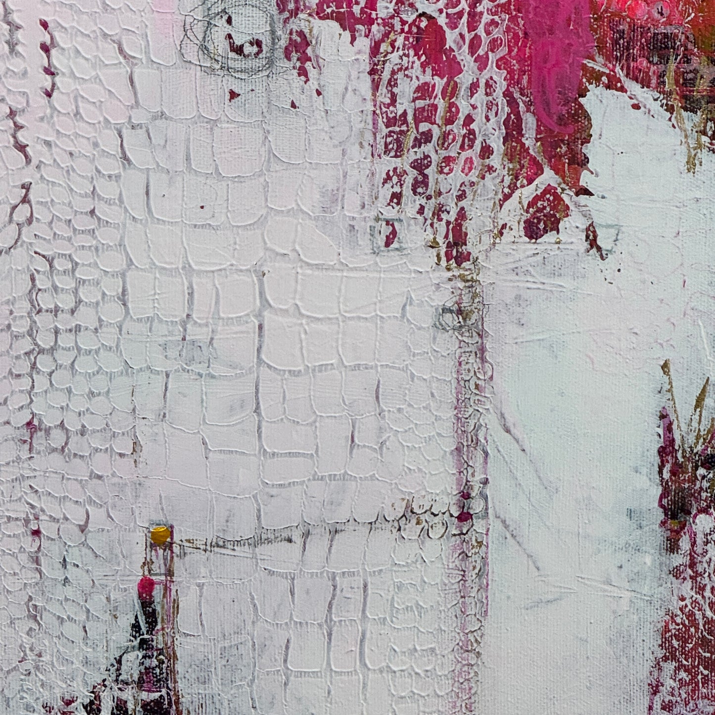 Narben der Zeit, Blüten des Lichts - Gemälde Nr. 560