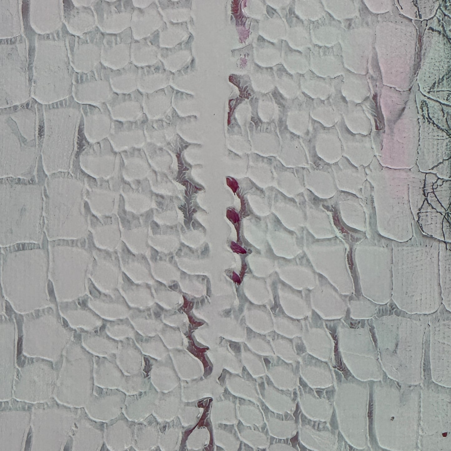 Narben der Zeit, Blüten des Lichts - Gemälde Nr. 560