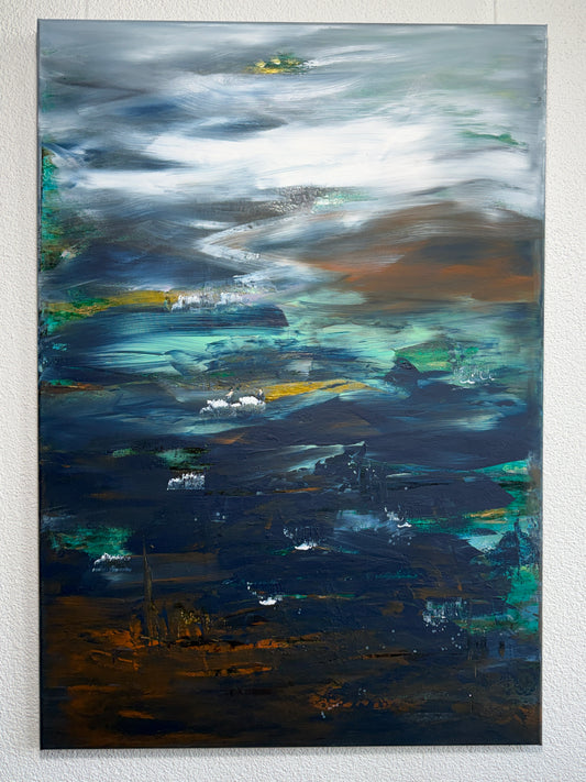 Stille nach dem Sturm - Gemälde Nr. 561