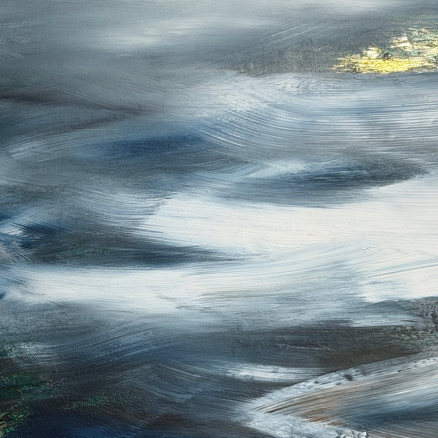 Stille nach dem Sturm - Gemälde Nr. 561