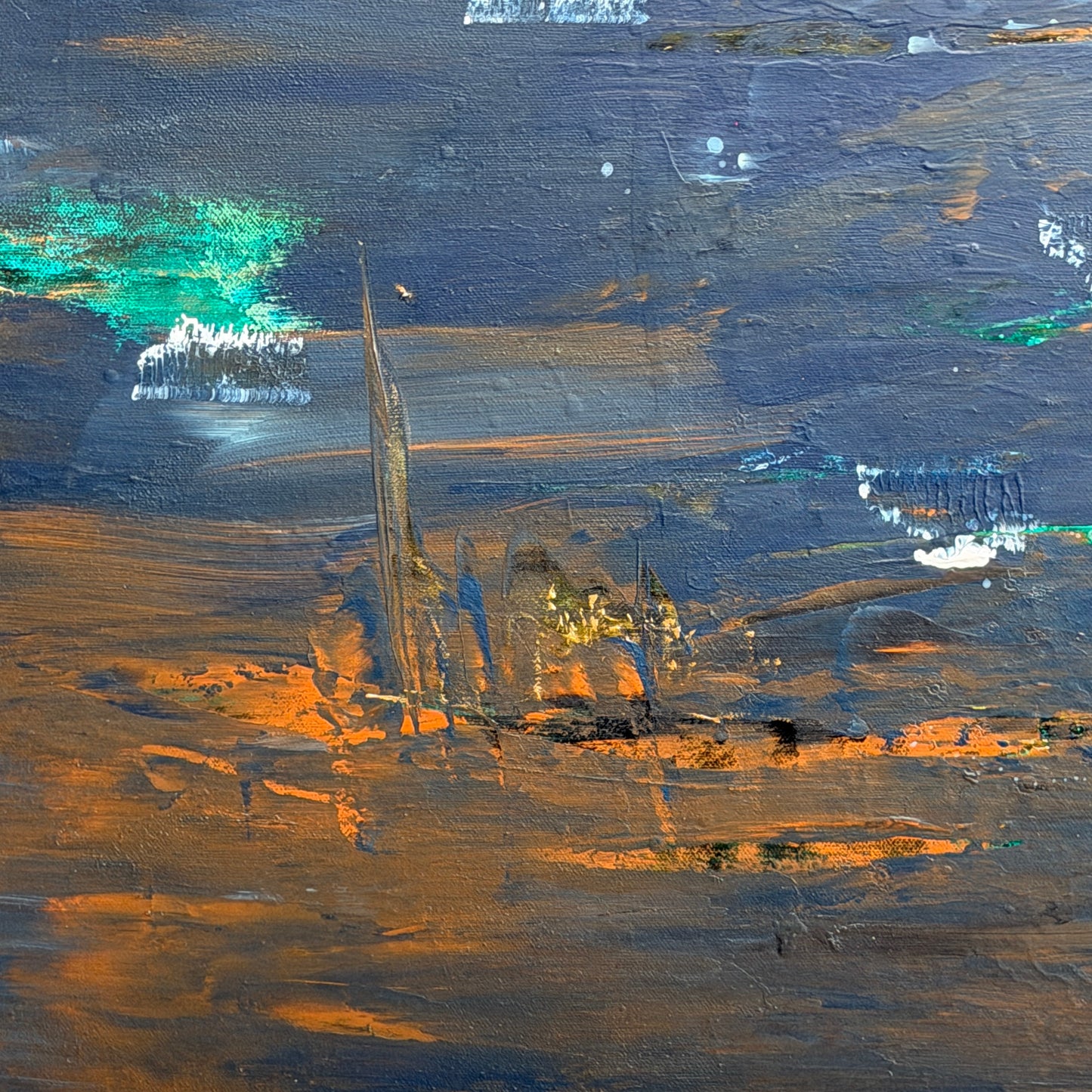 Stille nach dem Sturm - Gemälde Nr. 561