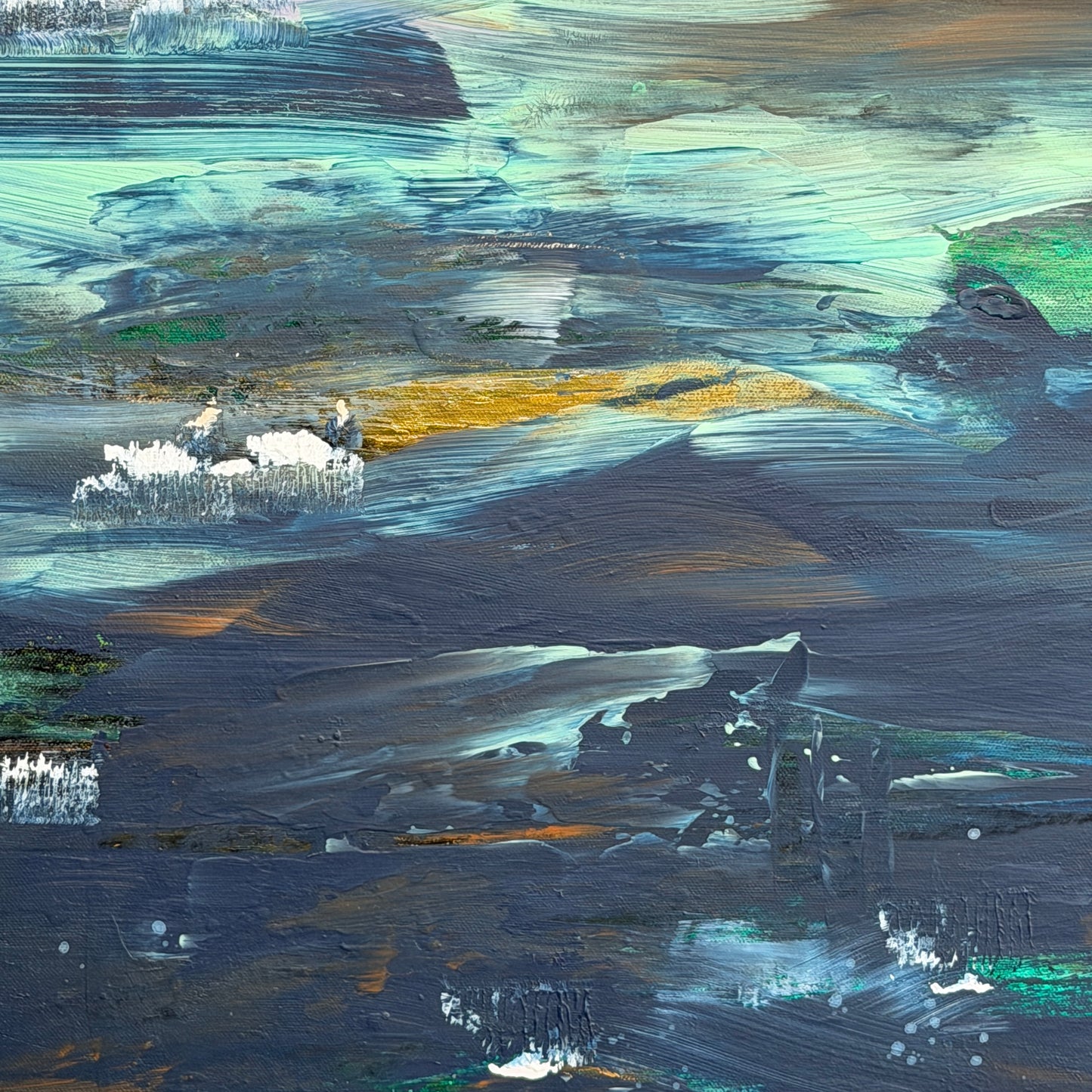 Stille nach dem Sturm - Gemälde Nr. 561