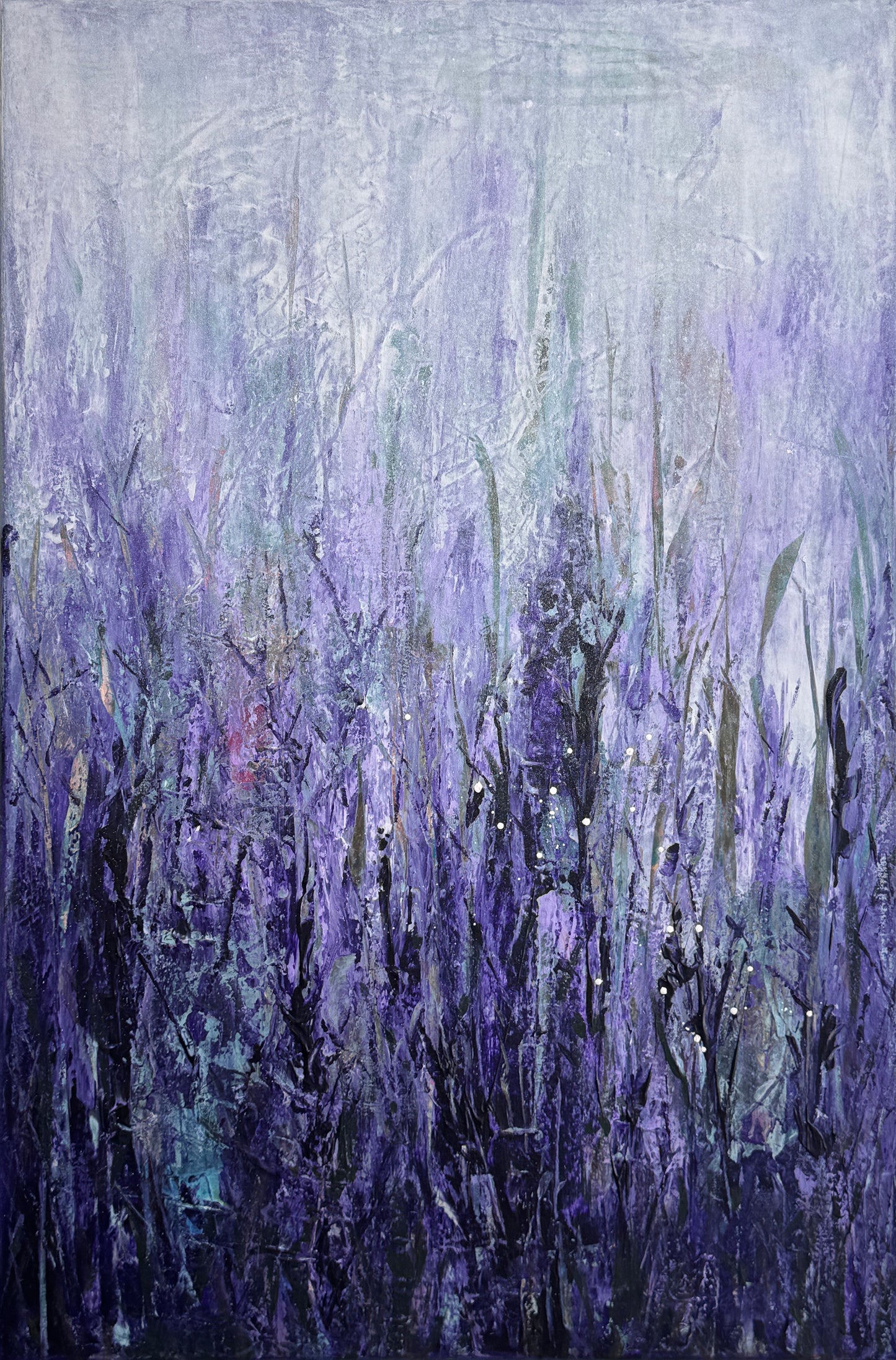 Lavendelträume - Gemälde Nr. 563