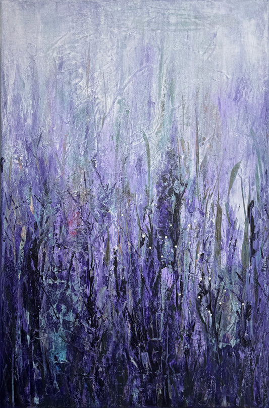 Lavendelträume - Gemälde Nr. 563