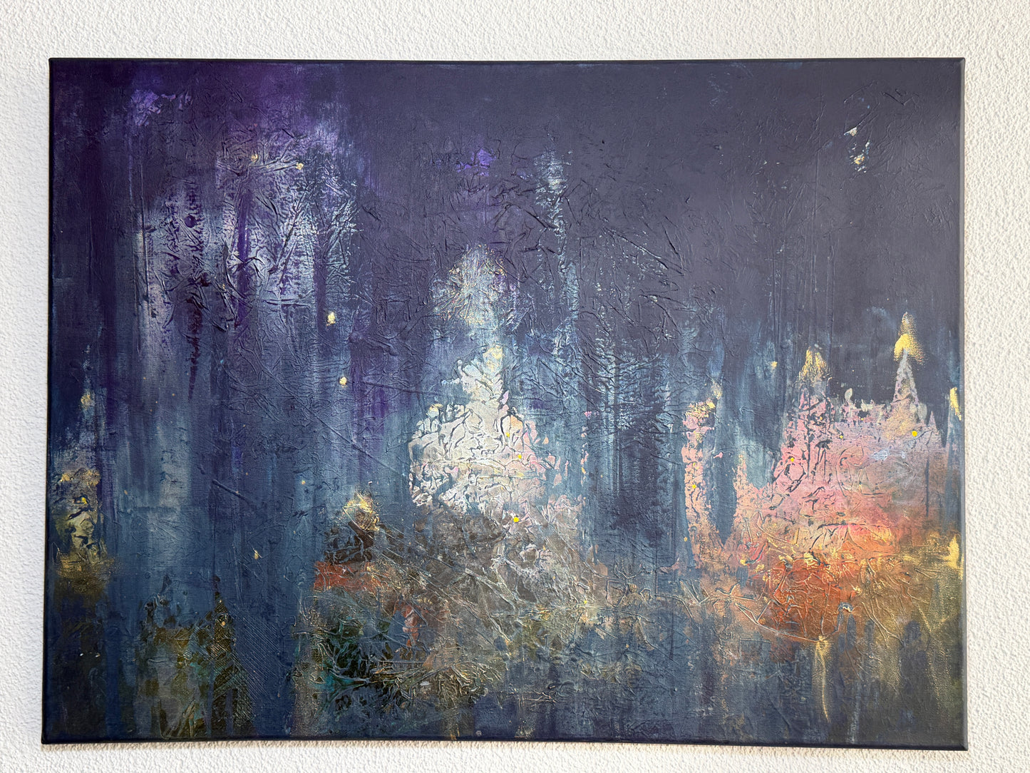 Das Flüstern der versunkenen Lichter - Gemälde Nr. 570