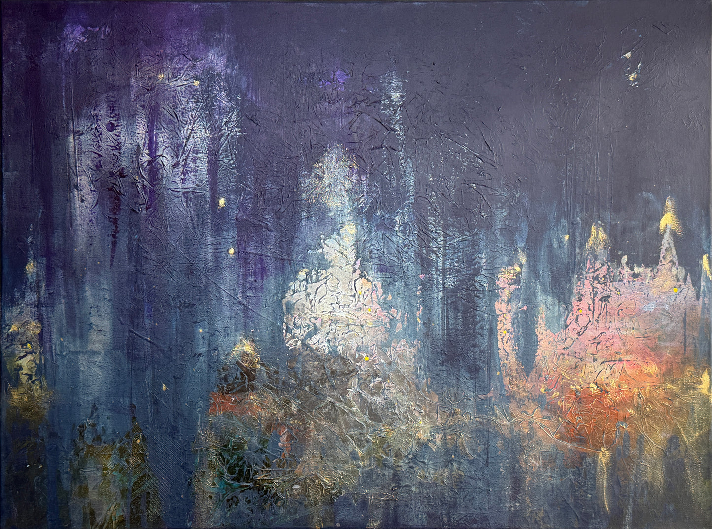 Das Flüstern der versunkenen Lichter - Gemälde Nr. 570