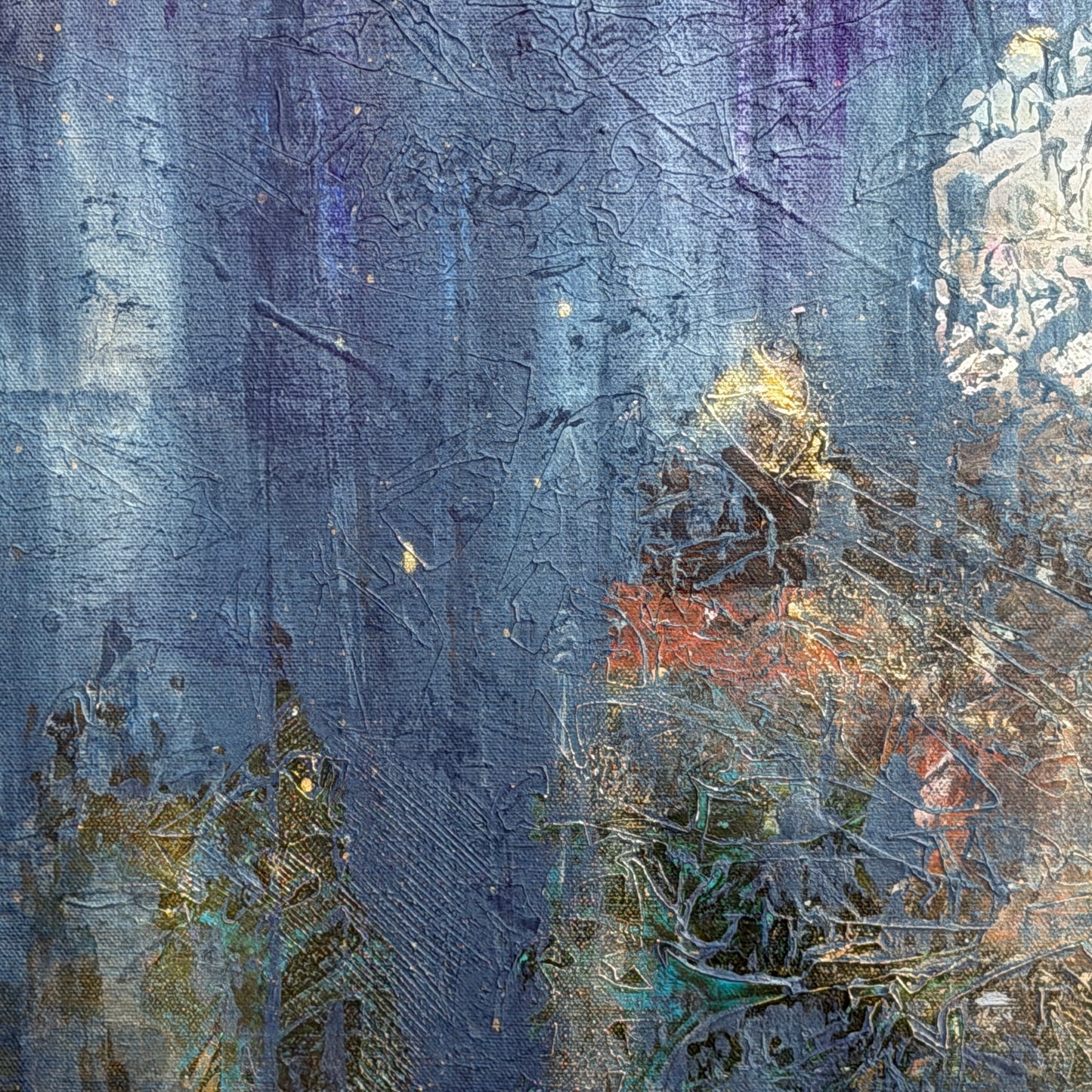 Das Flüstern der versunkenen Lichter - Gemälde Nr. 570