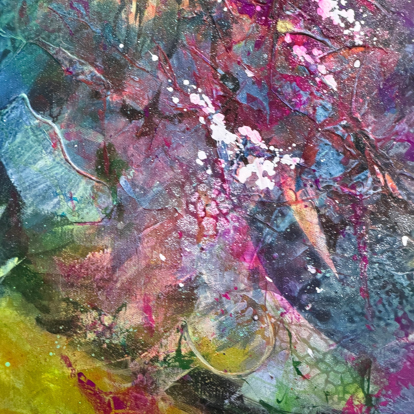 Fluide Welten - sichtbar und unsichtbar - Gemälde Nr. 571