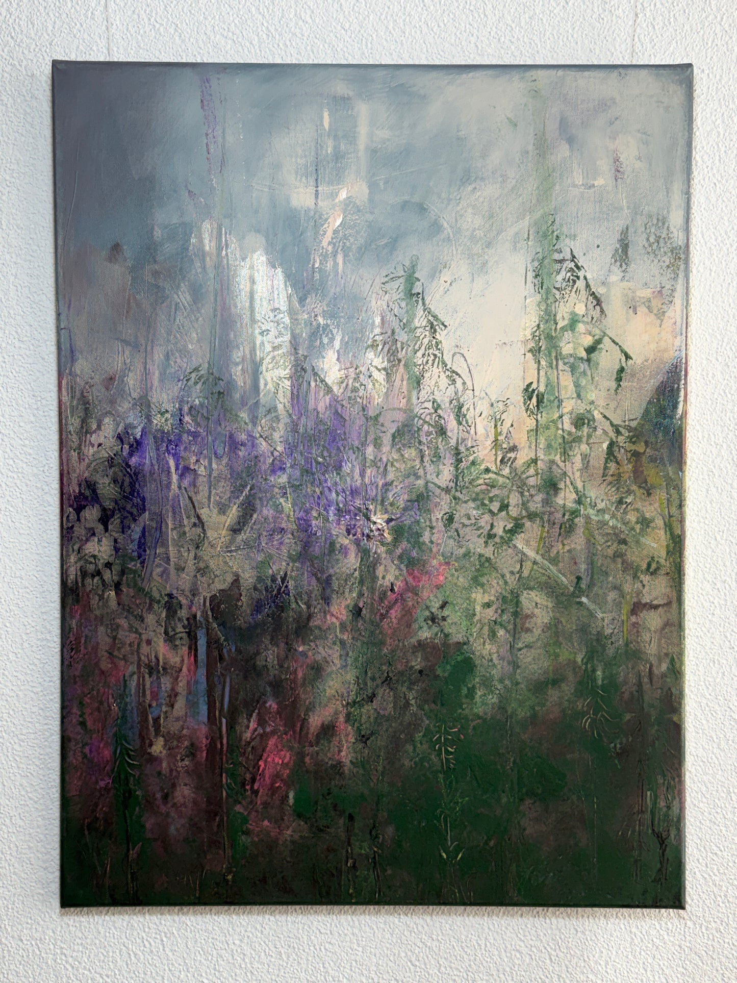 Wo Nebel tanzen und Hoffnung blüht - Gemälde Nr. 572