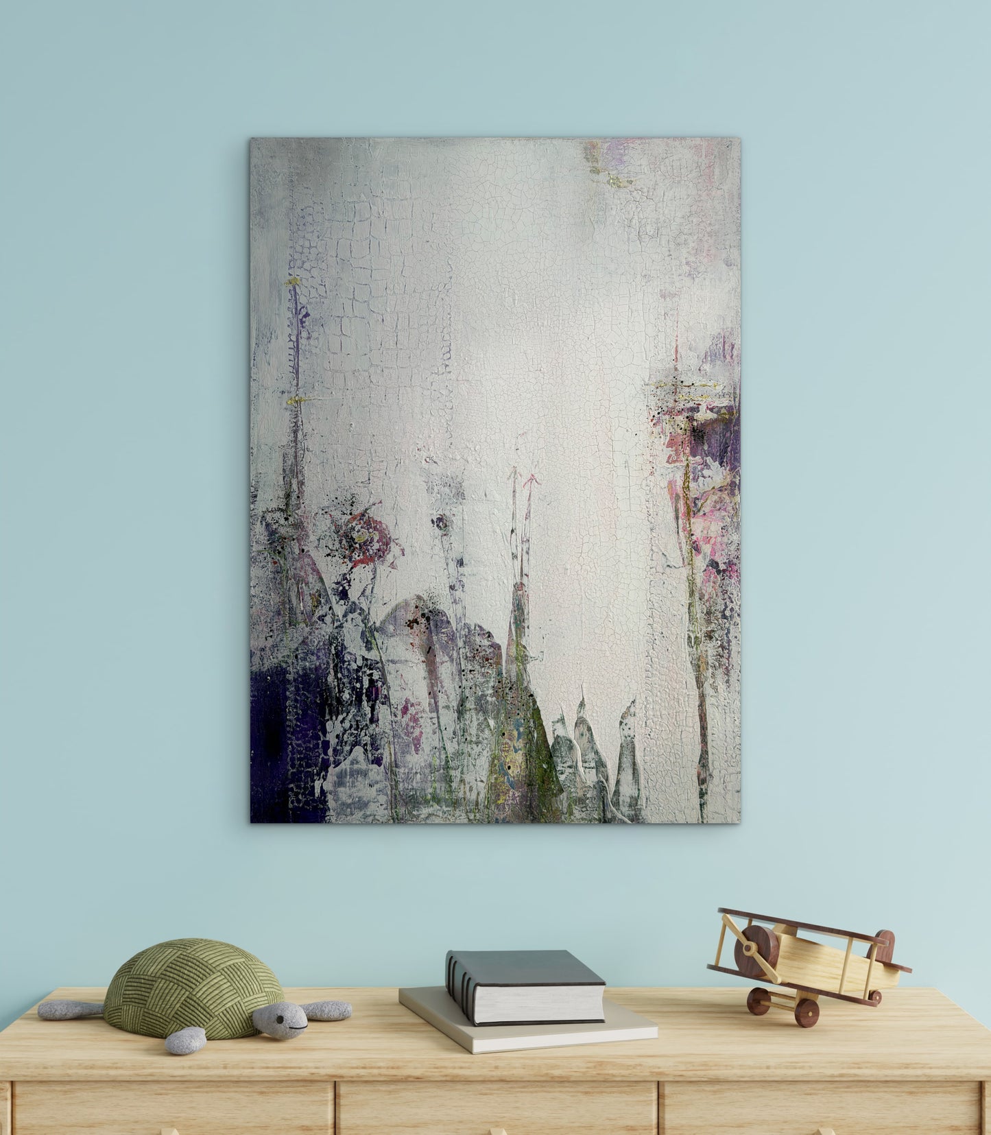 Die Erinnerung, die im Licht zerspringt - Gemälde Nr. 573