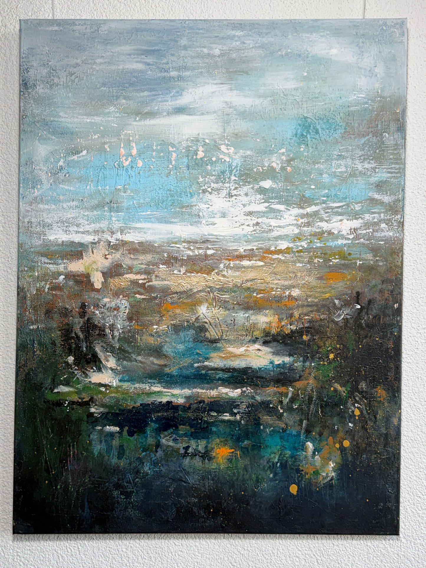 Erinnerung an einen Ort, der nicht mehr Existiert - Gemälde Nr. 574