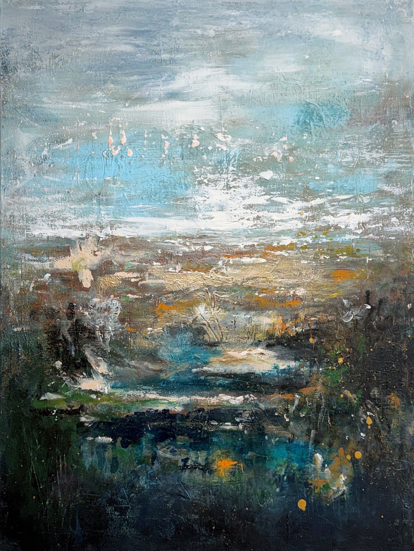 Erinnerung an einen Ort, der nicht mehr Existiert - Gemälde Nr. 574