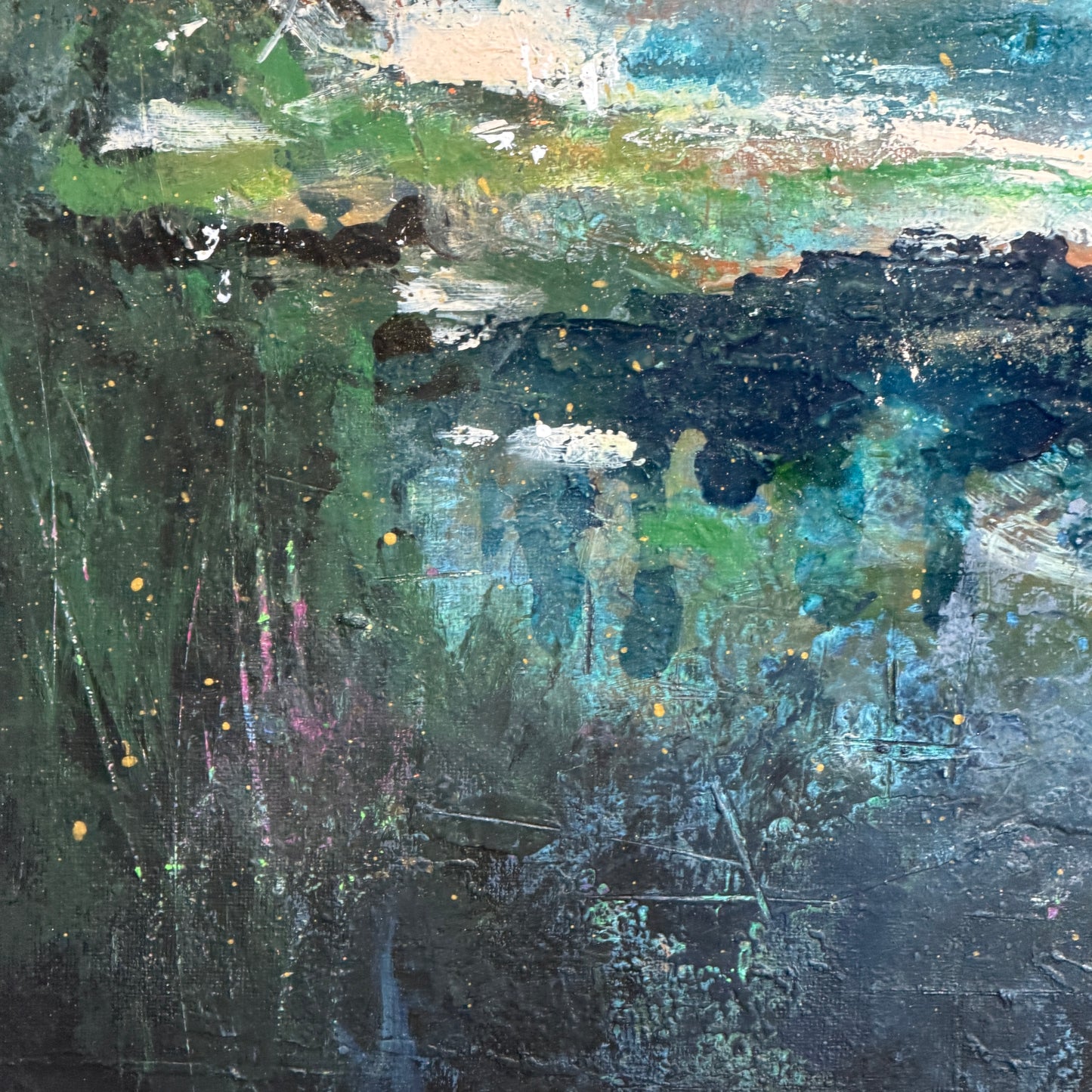 Erinnerung an einen Ort, der nicht mehr Existiert - Gemälde Nr. 574