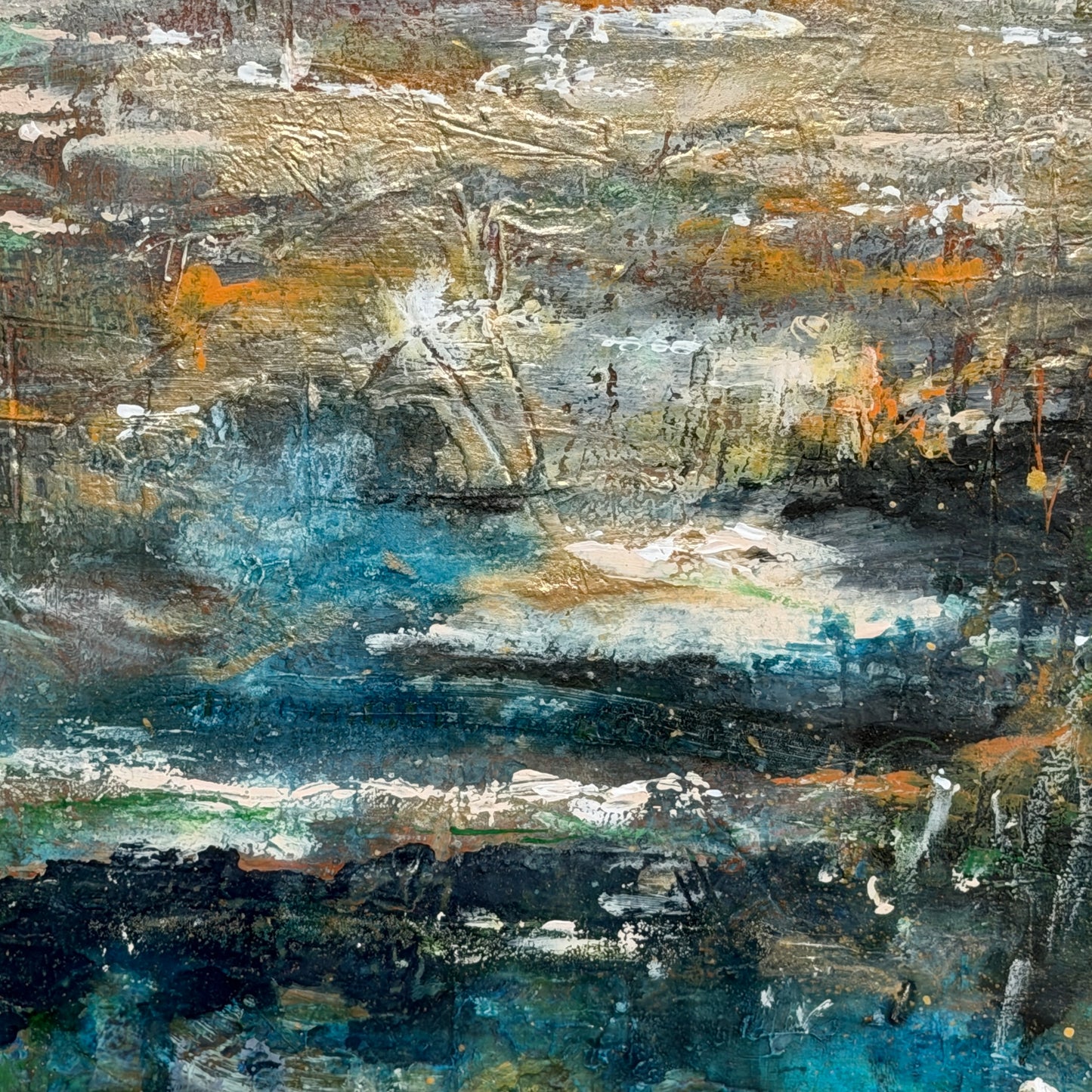 Erinnerung an einen Ort, der nicht mehr Existiert - Gemälde Nr. 574