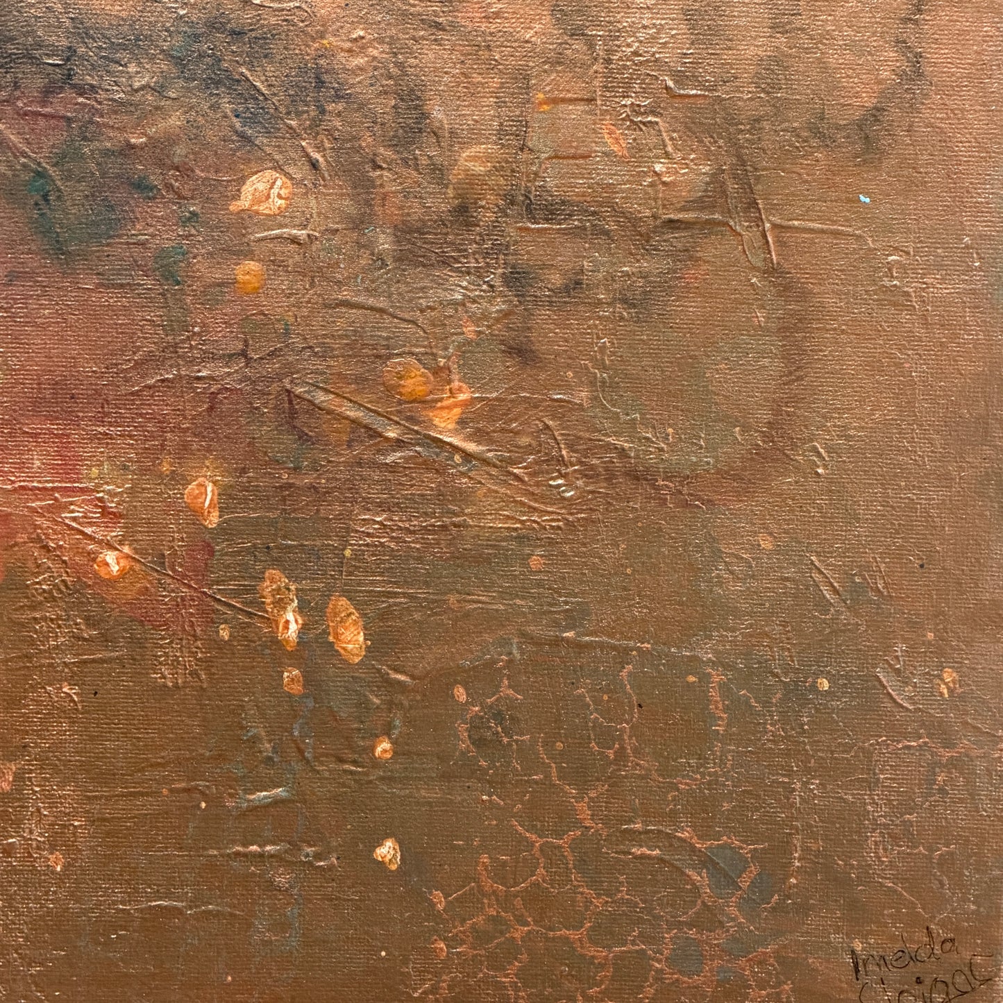 Goldene Stille - Gemälde Nr. 577