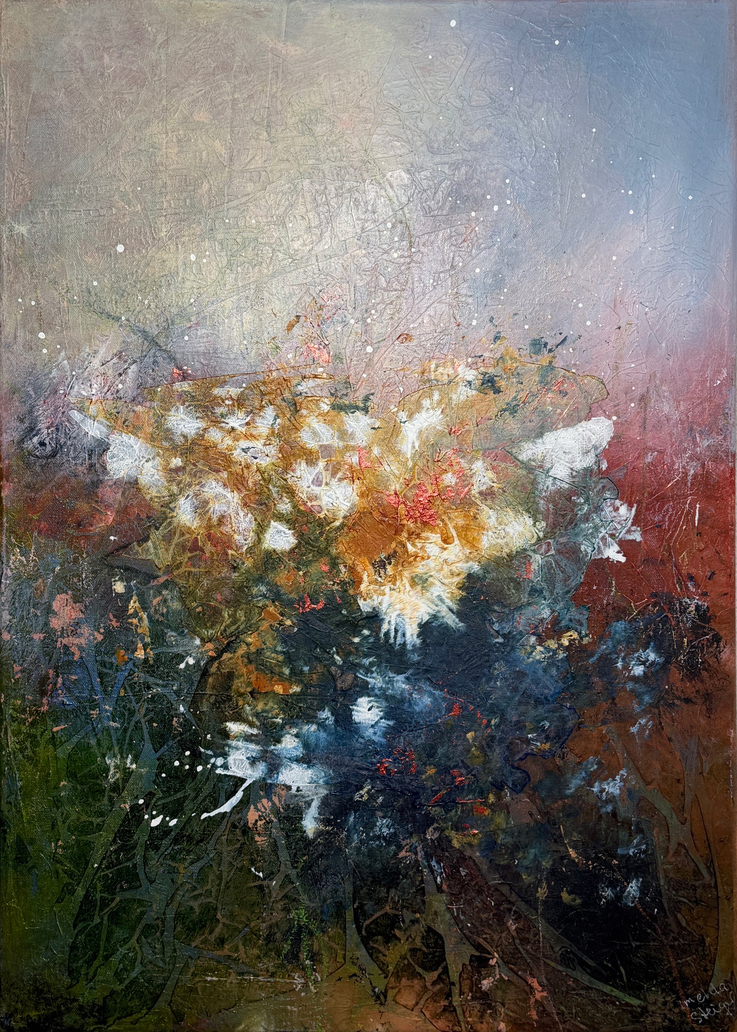 Wo das Licht Spuren hinterlässt - Gemälde Nr. 578 Infolge Ausstellung im Moment nicht verfügbar