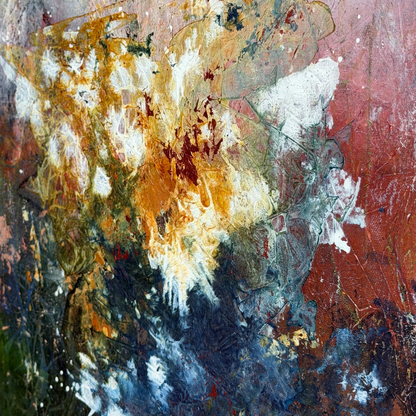 Wo das Licht Spuren hinterlässt - Gemälde Nr. 578 Infolge Ausstellung im Moment nicht verfügbar