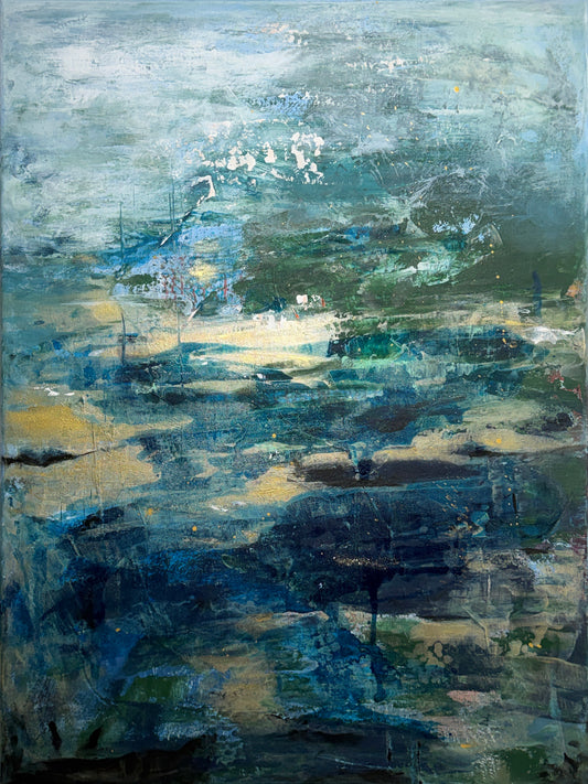 Dämmerung über dem Ozean - Gemälde Nr. 582