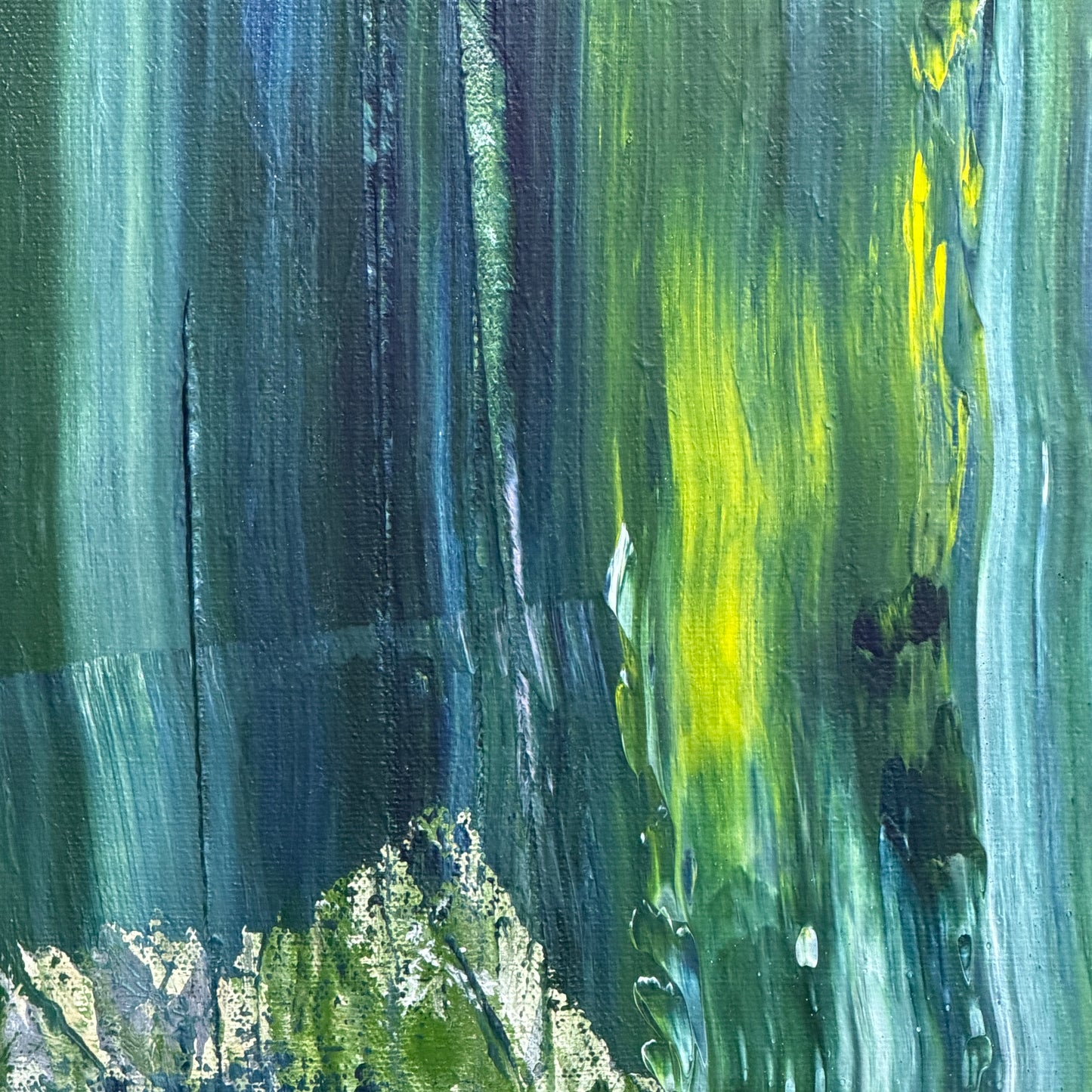 Fallendes Licht - Abschluss - Gemälde Nr. 583/4