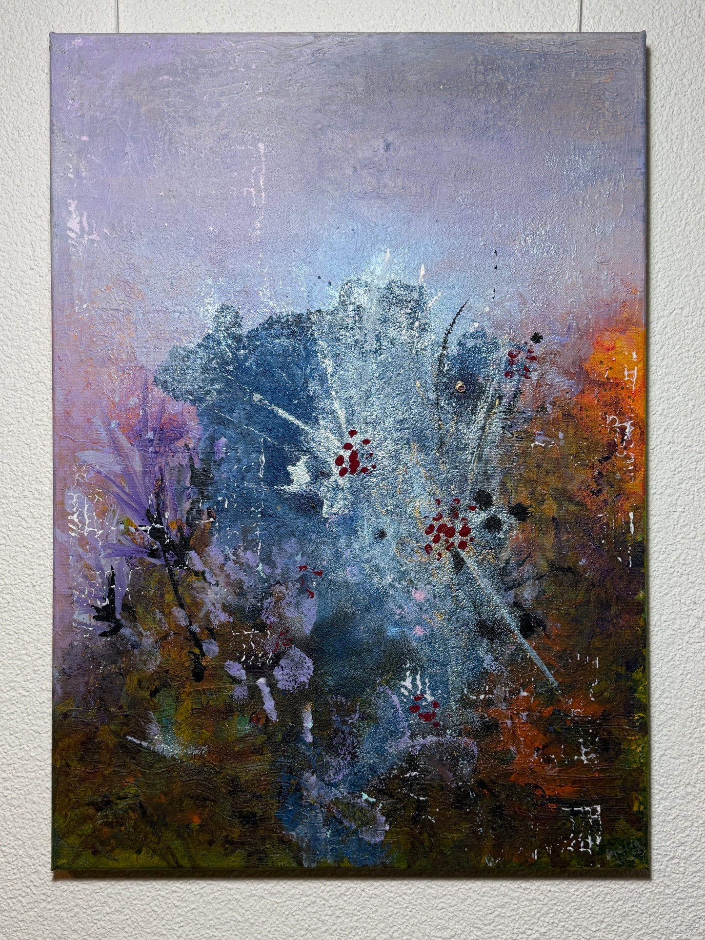 Beeren im Frostlicht - Gemälde Nr. 587