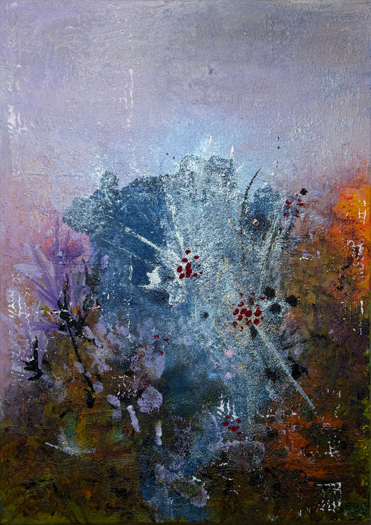 Beeren im Frostlicht - Gemälde Nr. 587