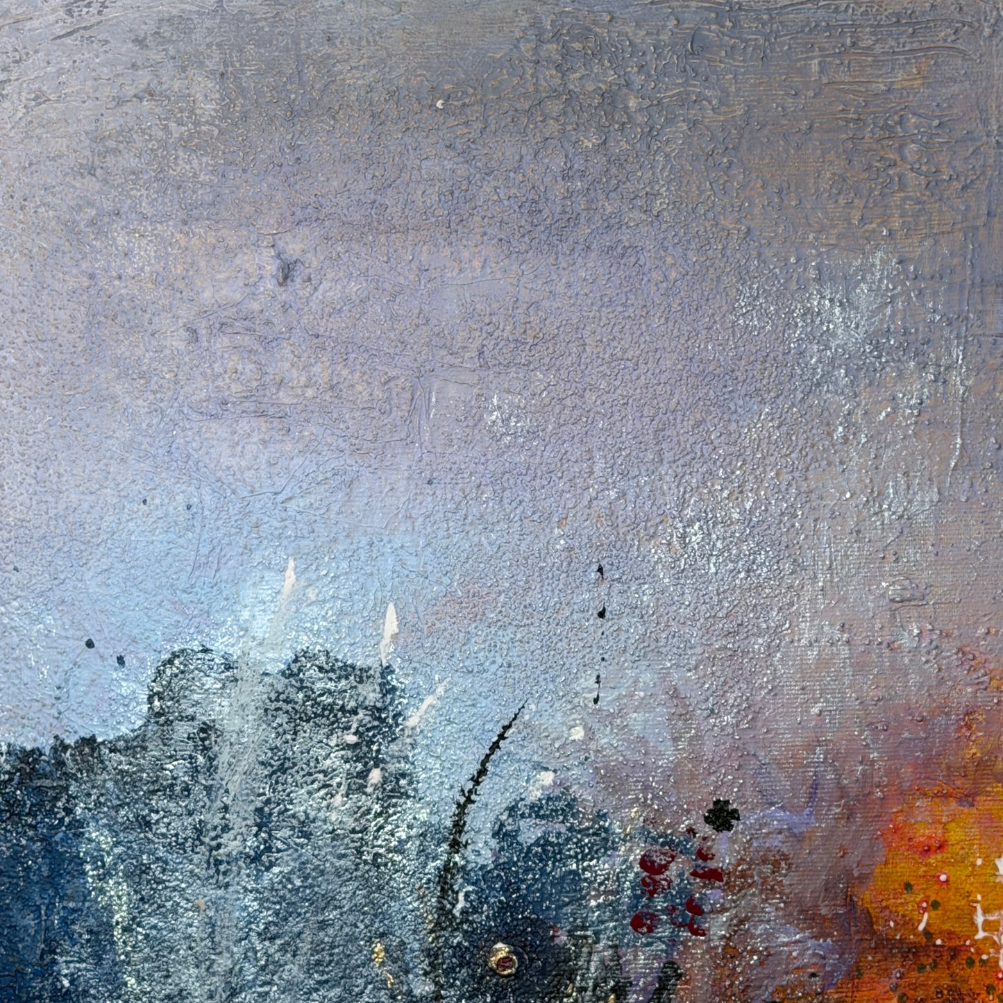 Beeren im Frostlicht - Gemälde Nr. 587