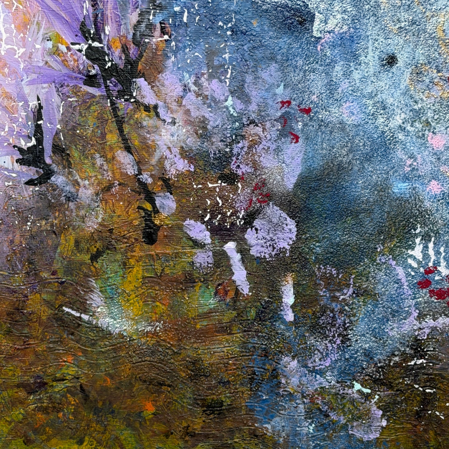 Beeren im Frostlicht - Gemälde Nr. 587