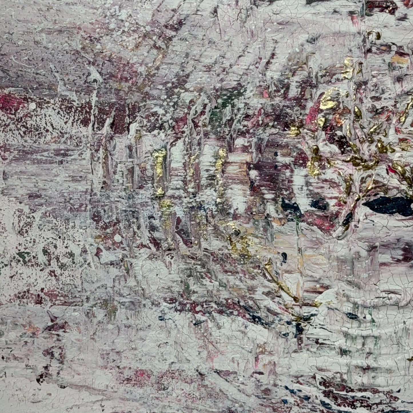 Rosé im Frost - Gemälde Nr. 589