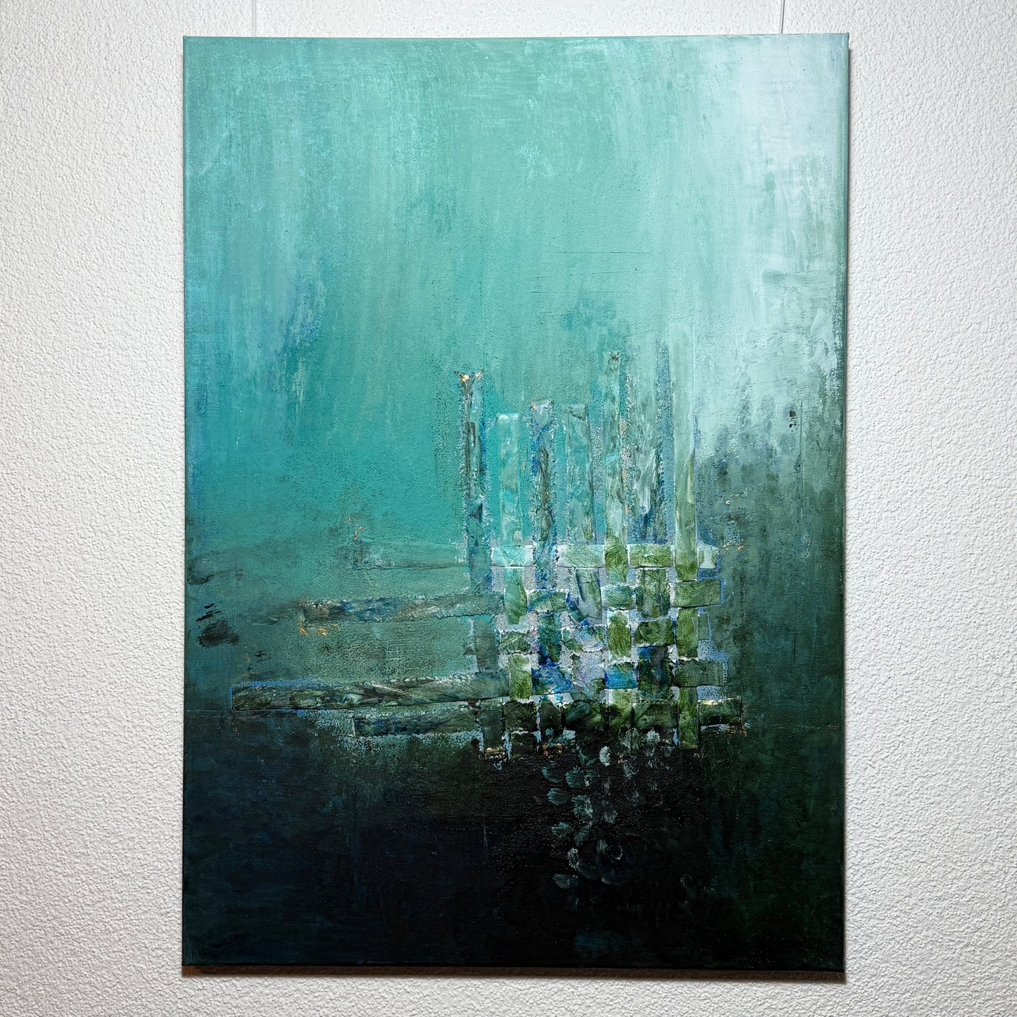 Fragmente einer Skyline - Gemälde Nr. 590