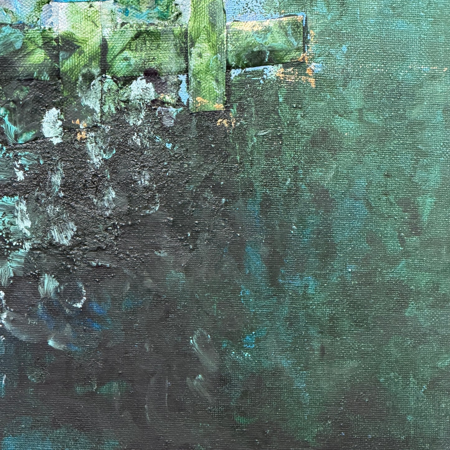 Fragmente einer Skyline - Gemälde Nr. 590