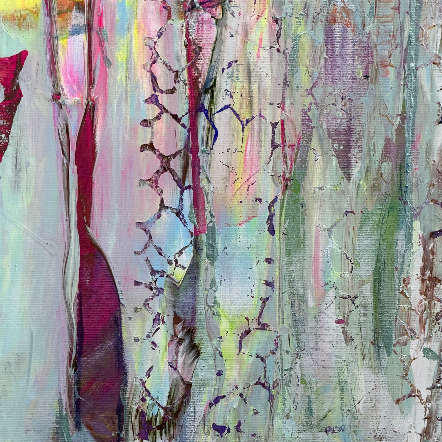 Regen schreibt Geschichten - Gemälde Nr. 591