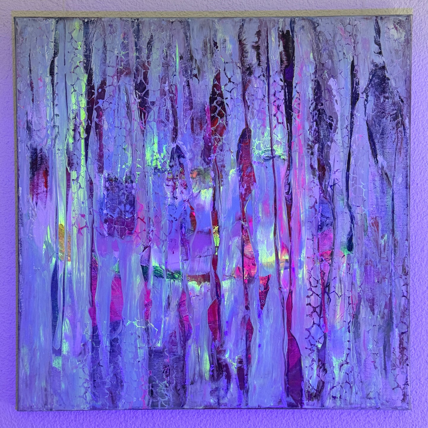 Regen schreibt Geschichten - Gemälde Nr. 591