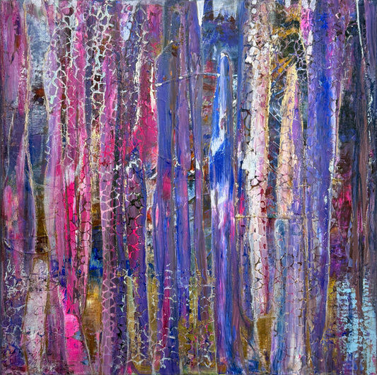 Regen aus Farbe - Gemälde Nr. 592