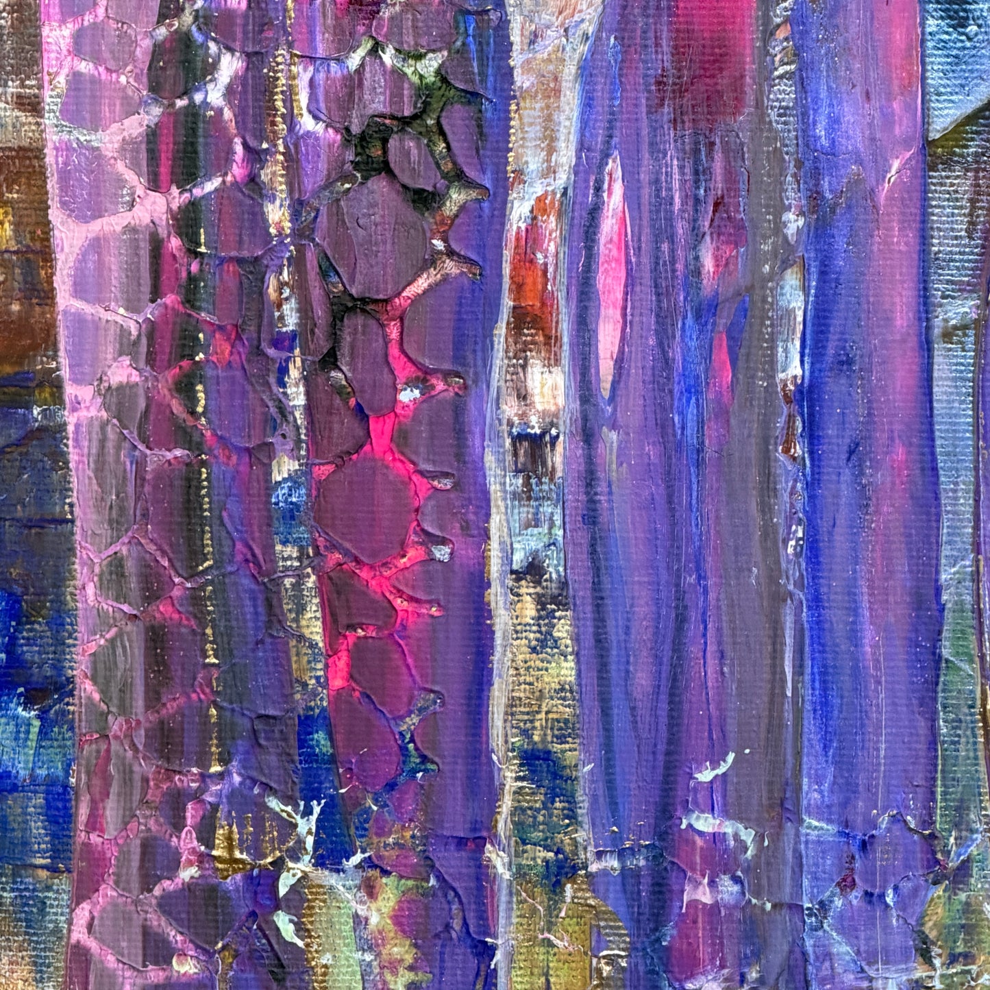 Regen aus Farbe - Gemälde Nr. 592