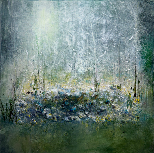 Zwischen Licht und Moos - Gemälde Nr. 595