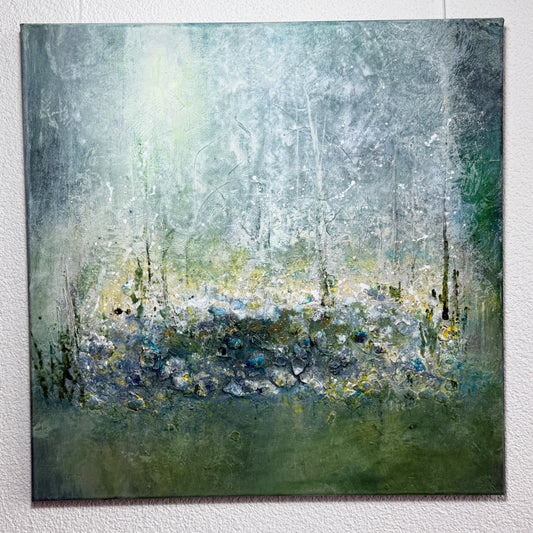 Zwischen Licht und Moos - Gemälde Nr. 595