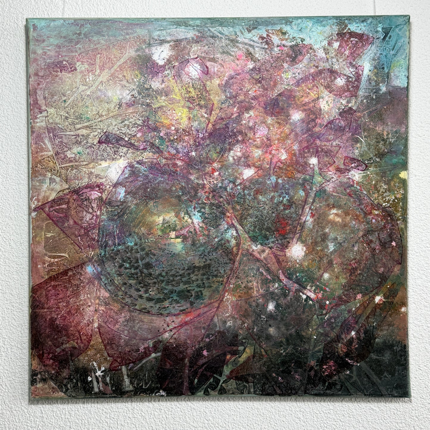 Zwischen Blüte und Sternenstaub - Gemälde Nr. 598