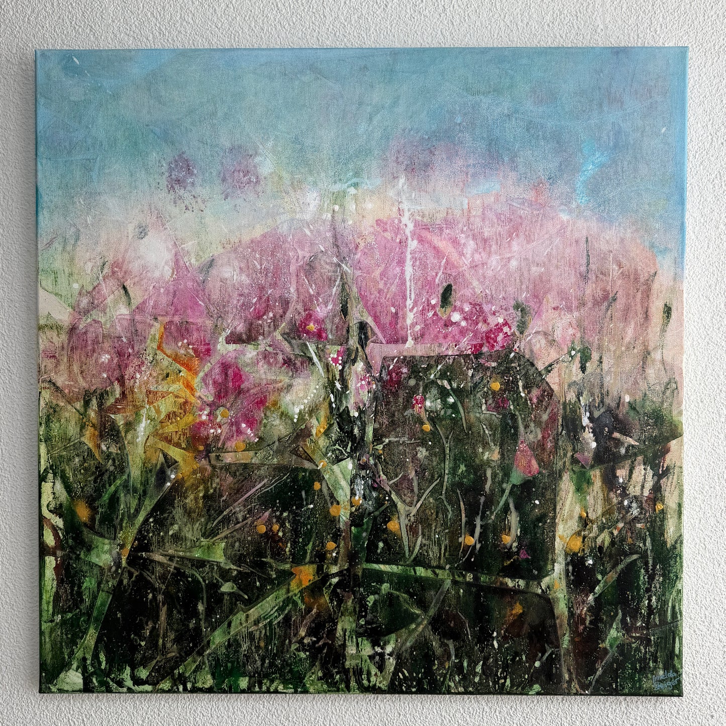 Jubiläum im Garten der Farbe - Gemälde Nr. 600