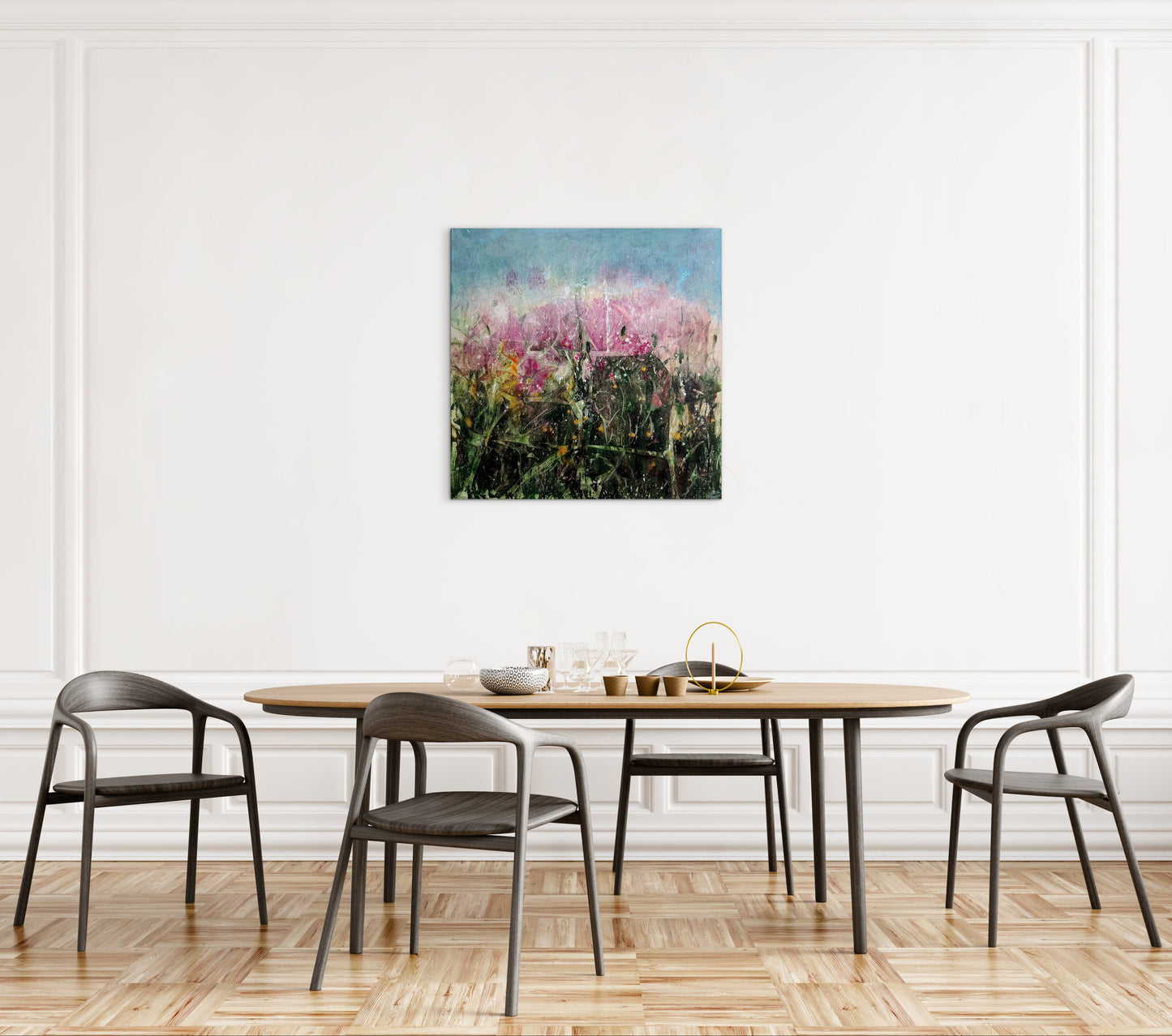 Jubiläum im Garten der Farbe - Gemälde Nr. 600