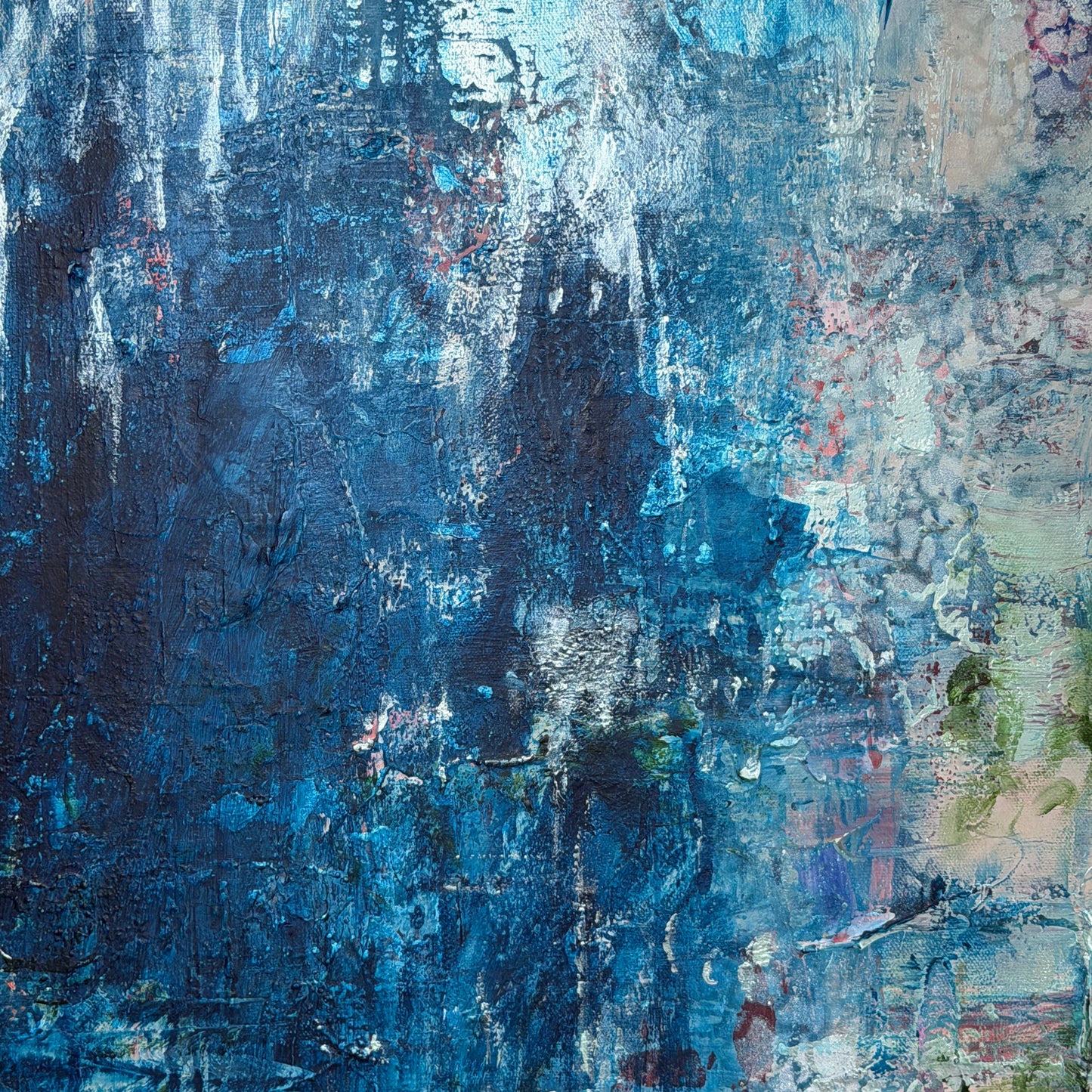 Im Atem des Blaus - Gemälde Nr. 601