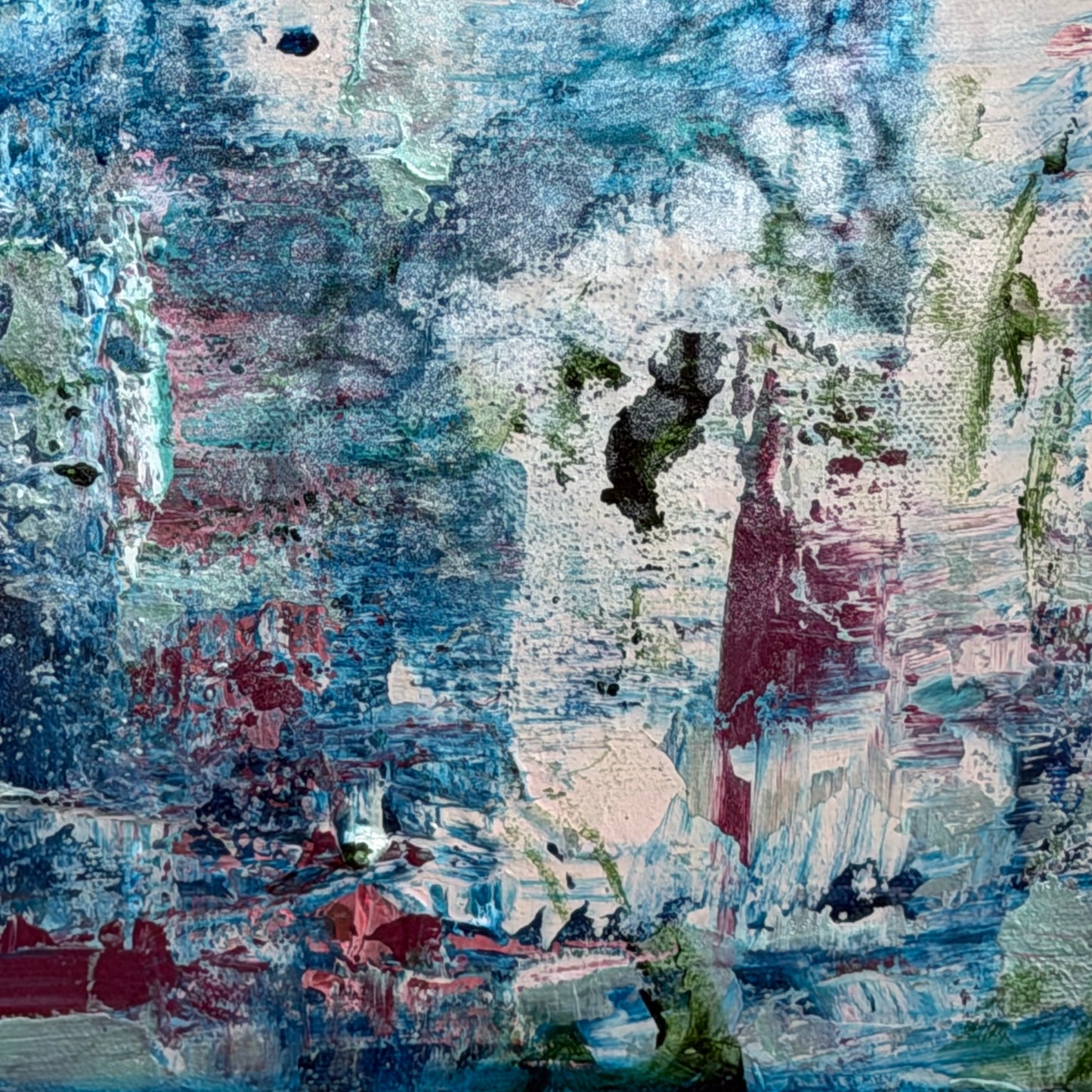 Im Atem des Blaus - Gemälde Nr. 601