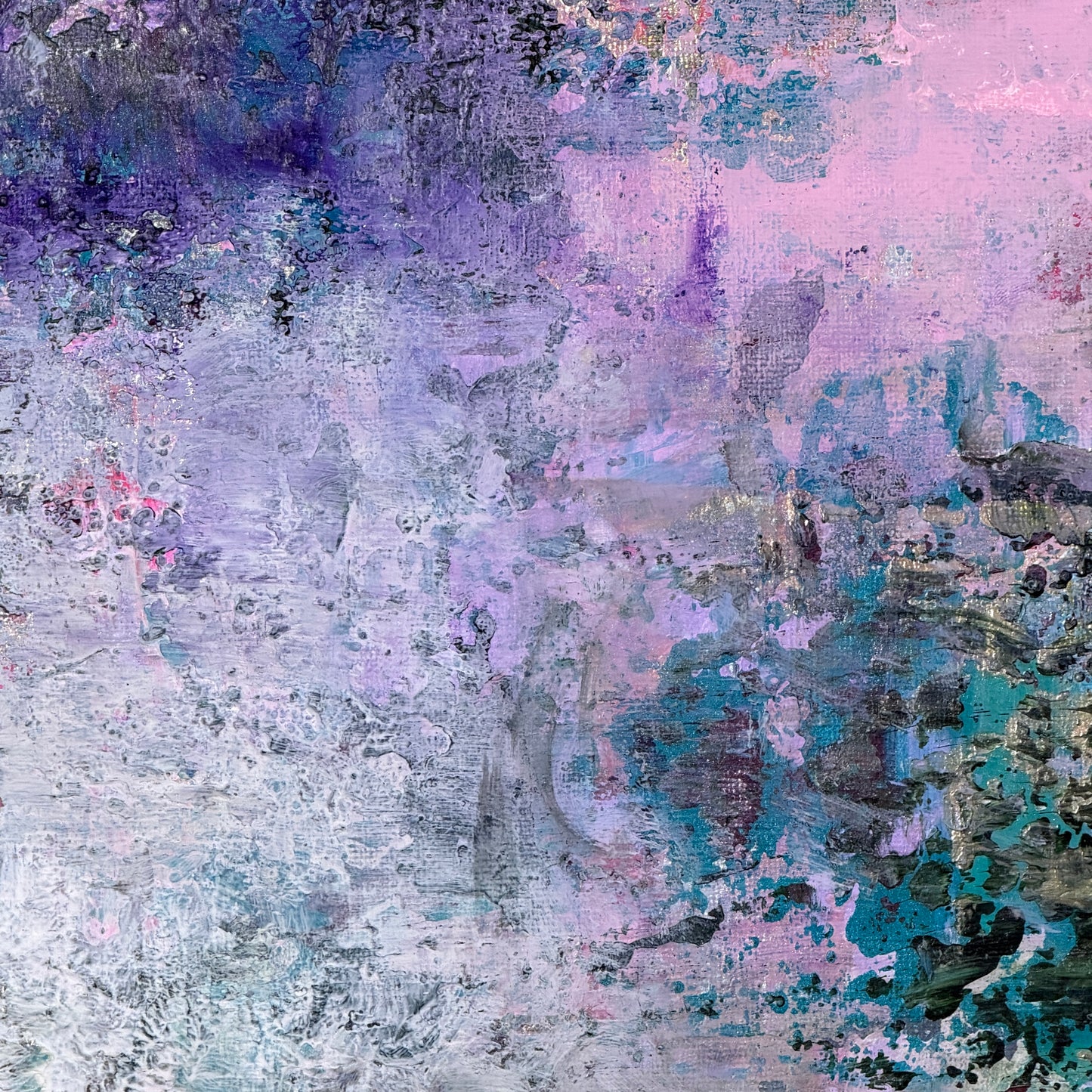 Zwischen Morgennebel und Erinnerung - Gemälde Nr. 602