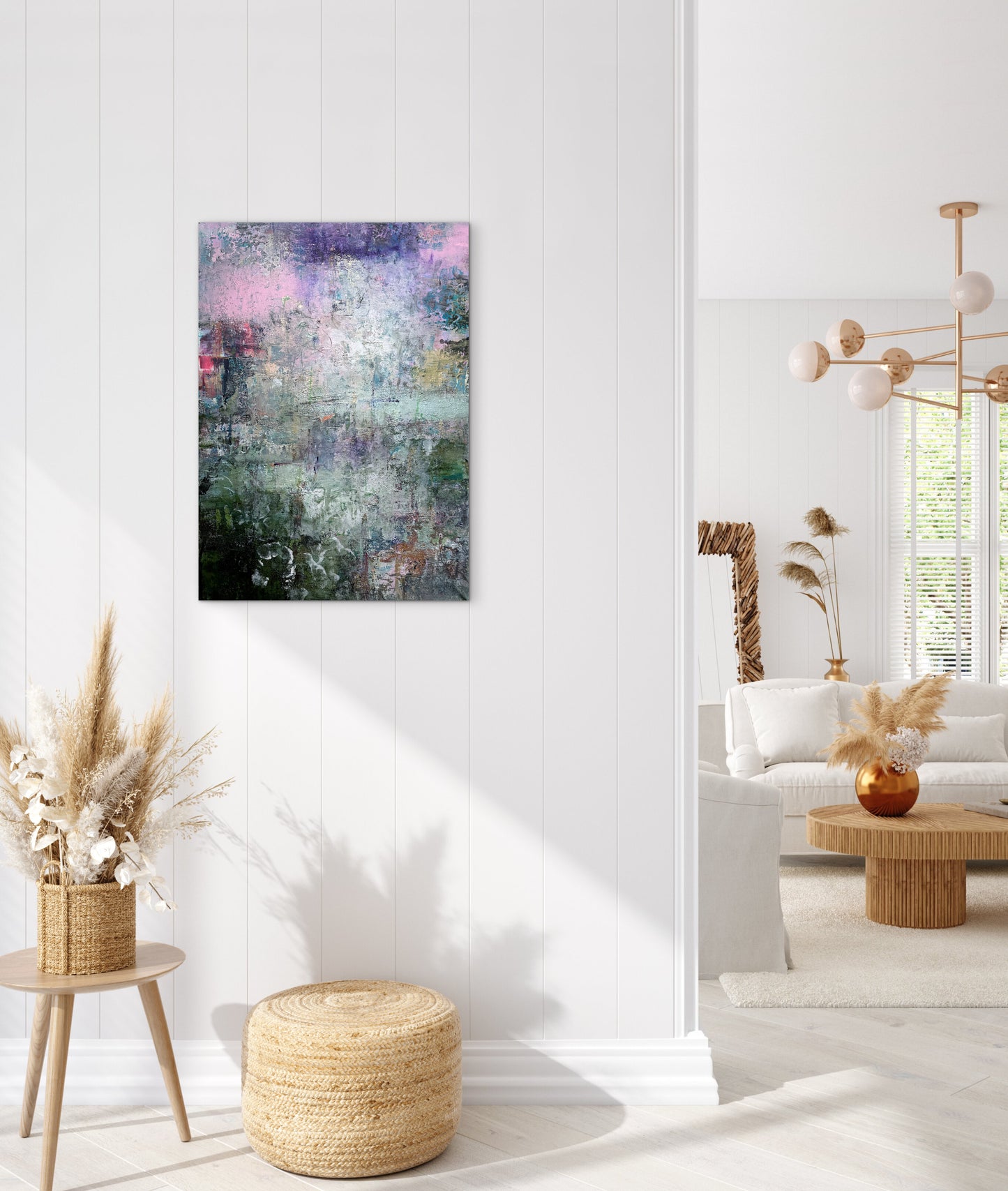 Zwischen Morgennebel und Erinnerung - Gemälde Nr. 602