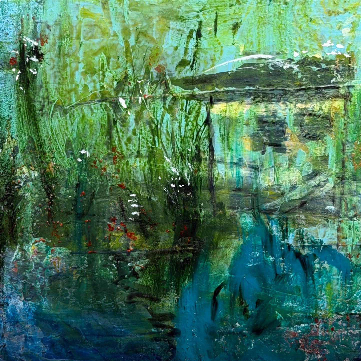 Moorlicht - Gemälde Nr.605