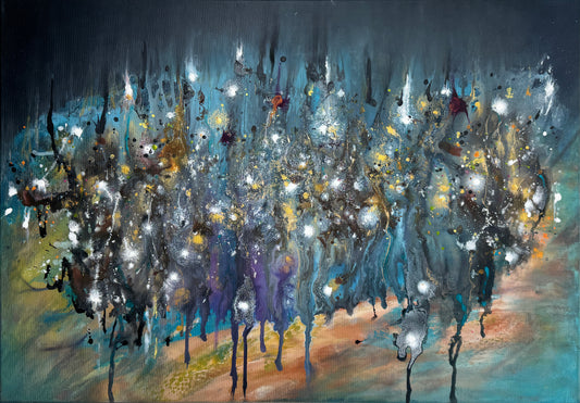Andromeda-Nebel - Gemälde Nr.611