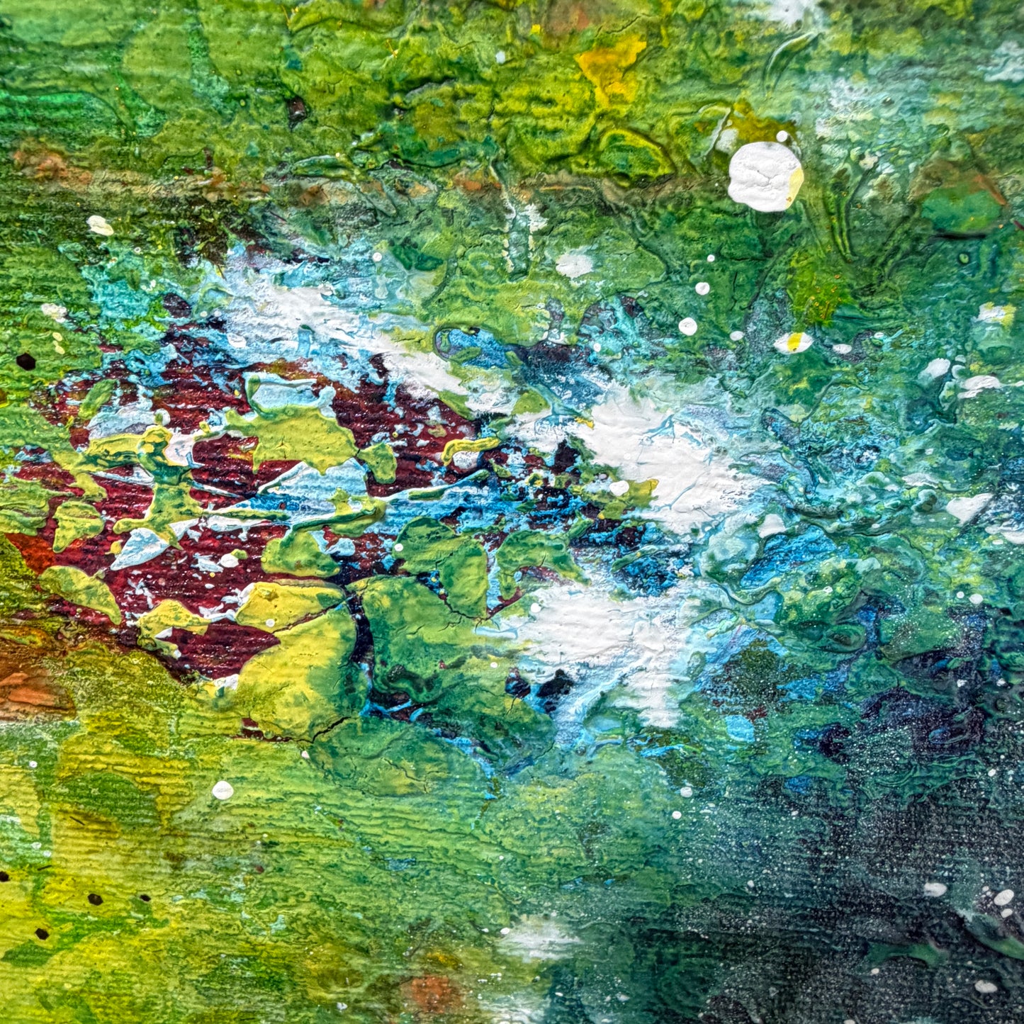 Wo die Stille wächst - Gemälde Nr. 617