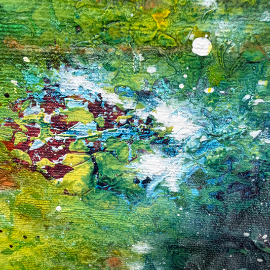 Wo die Stille wächst - Gemälde Nr. 617