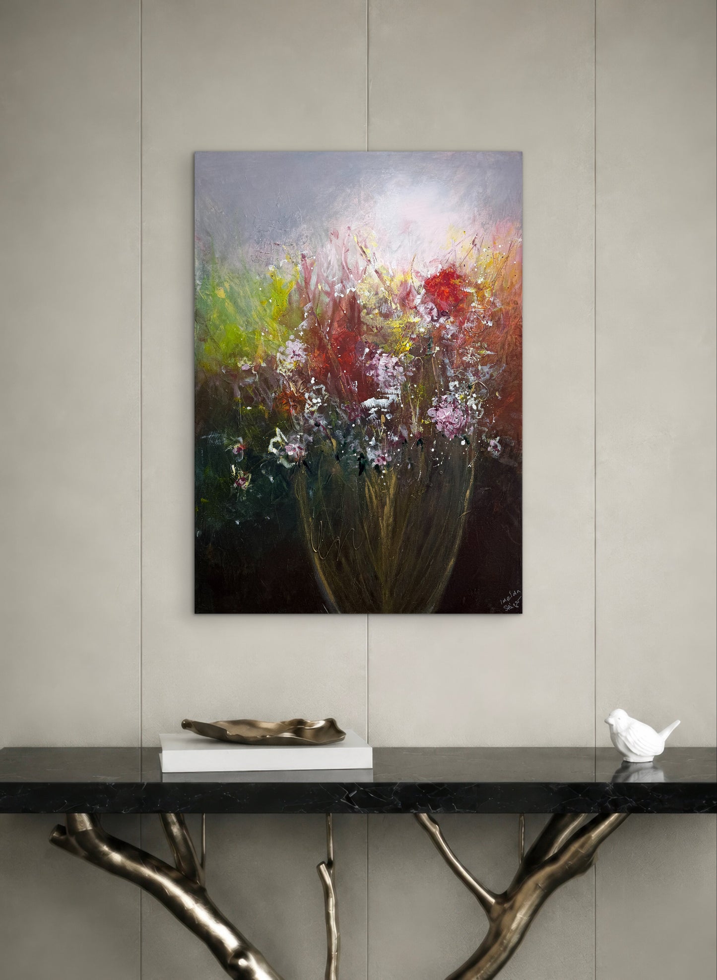 Florale Erinnerung - Gemälde Nr. 621