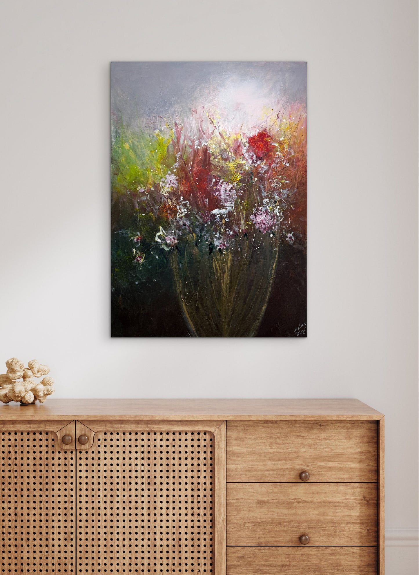 Florale Erinnerung - Gemälde Nr. 621
